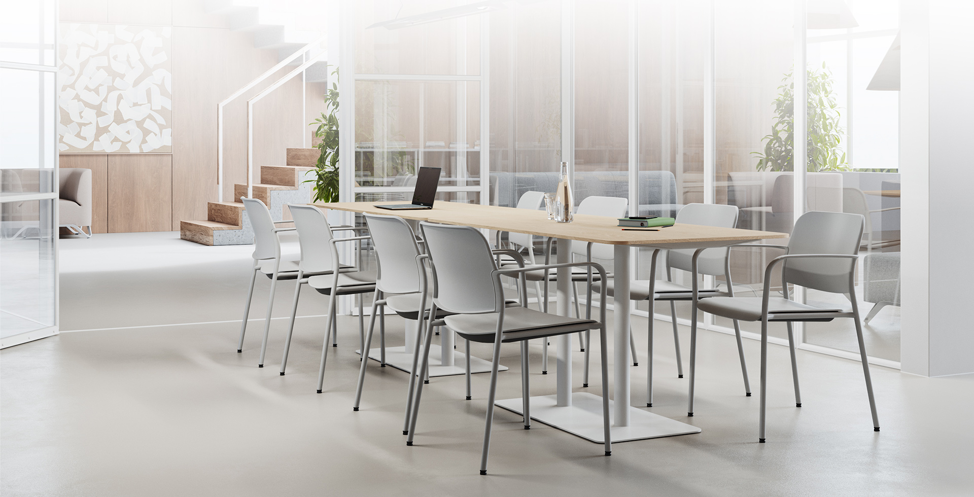 Comfortable and ergonomic office chairs with an interesting design - Profim